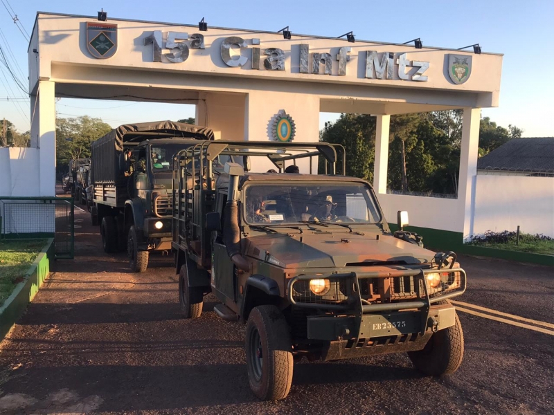 Exército Brasileiro inicia Operação Fronteira Sul na região