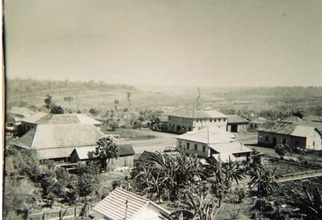 Vista da Vila General Rondon, na década de 1950.